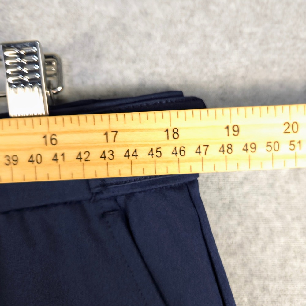 YoungLA Office Tech Pants Slim Fit Navy Blue 38L (Fits 36x30) - Picture 4 of 6